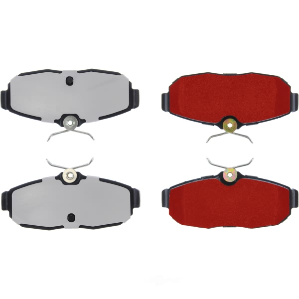 Centric Posi Quiet Pro™ Semi-Metallic Rear Disc Brake Pads 500.10820