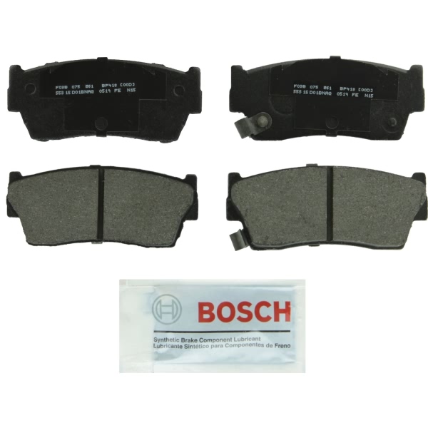 Bosch QuietCast™ Premium Organic Front Disc Brake Pads BP418