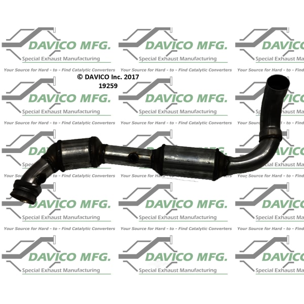 Davico Direct Fit Catalytic Converter and Pipe Assembly 19259