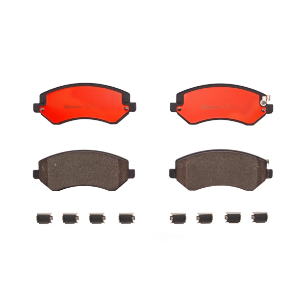 brembo Premium Ceramic Front Disc Brake Pads P37007N