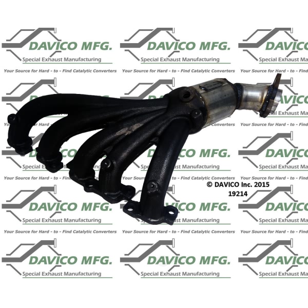 Davico Exhaust Manifold with Integrated Catalytic Converter 19214