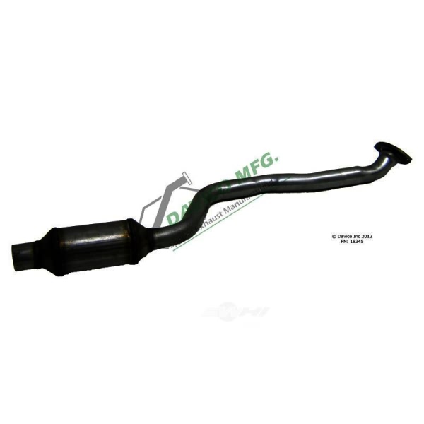 Davico Direct Fit Catalytic Converter and Pipe Assembly 18345