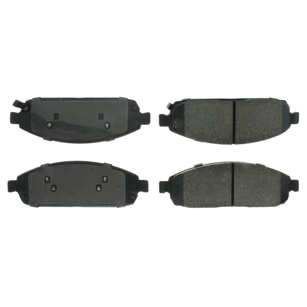 Centric Posi Quiet™ Extended Wear Semi-Metallic Front Disc Brake Pads 106.10800