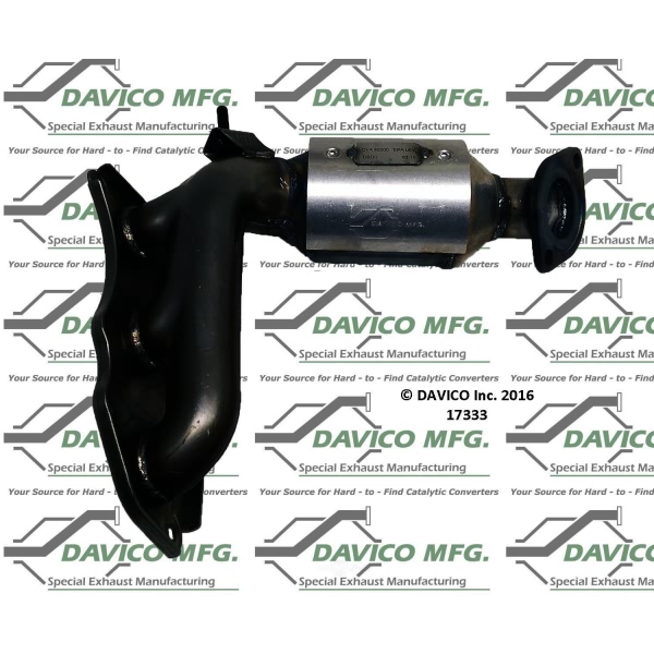 Davico Exhaust Manifold with Integrated Catalytic Converter 17333