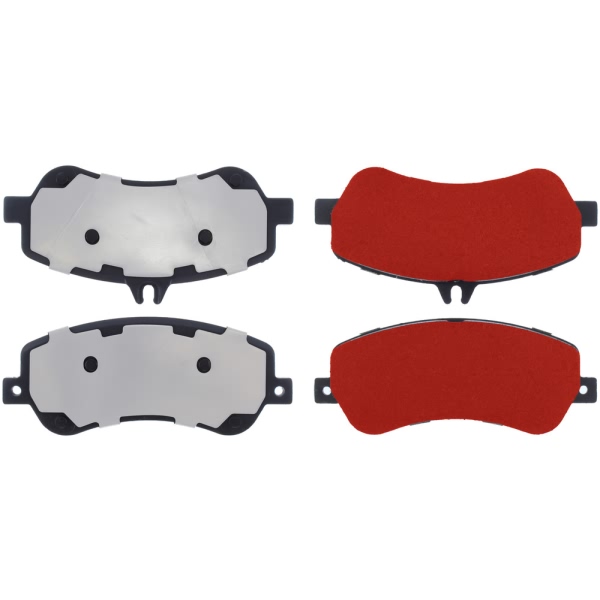 Centric Posi Quiet Pro™ Semi-Metallic Front Disc Brake Pads 500.14060