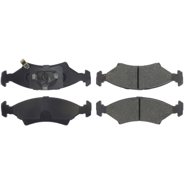 Centric Posi Quiet™ Ceramic Rear Disc Brake Pads 105.07660