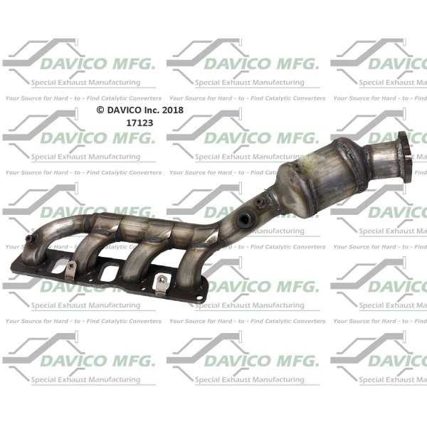 Davico Exhaust Manifold with Integrated Catalytic Converter 17123