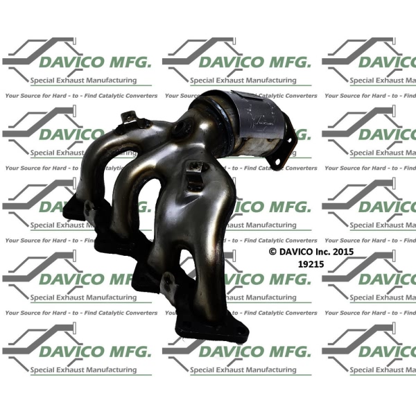 Davico Exhaust Manifold with Integrated Catalytic Converter 19215
