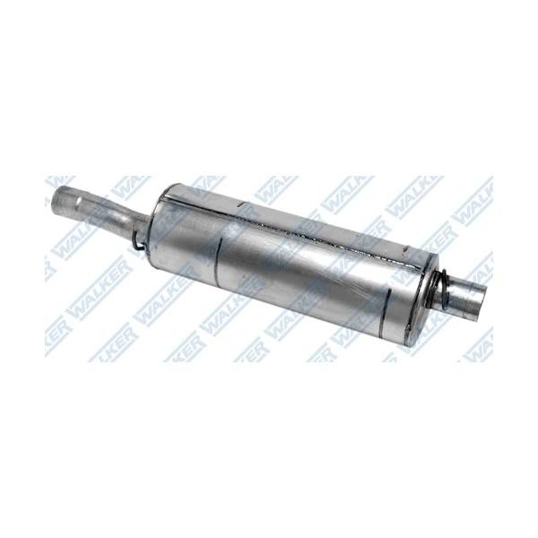 Walker Soundfx Aluminized Steel Round Direct Fit Exhaust Muffler 18371