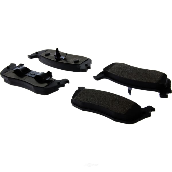 Centric Posi Quiet™ Semi-Metallic Brake Pads With Hardware 104.07110