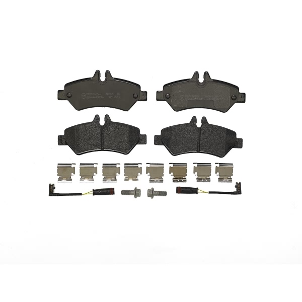 brembo Premium Low-Met OE Equivalent Rear Brake Pads P50084