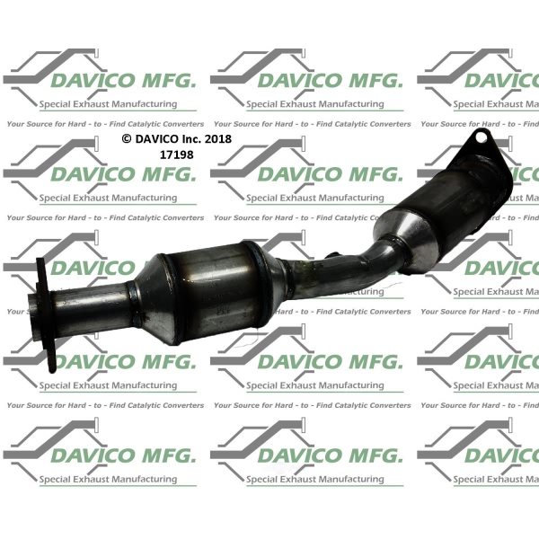 Davico Direct Fit Catalytic Converter and Pipe Assembly 17198