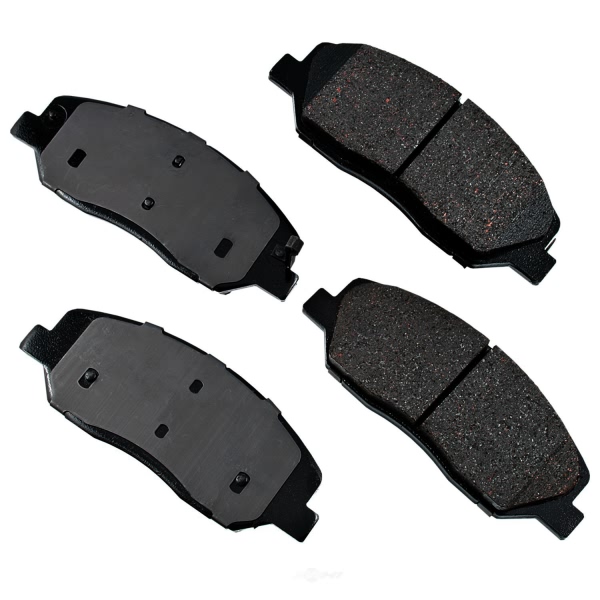 Akebono Pro-ACT™ Ultra-Premium Ceramic Front Disc Brake Pads ACT1202