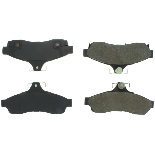 Centric Posi Quiet™ Extended Wear Semi-Metallic Rear Disc Brake Pads 106.06280