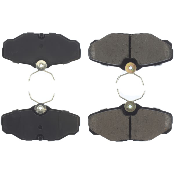 Centric Posi Quiet™ Ceramic Rear Disc Brake Pads 105.06100