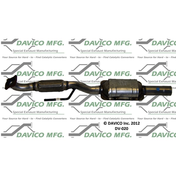 Davico Direct Fit Catalytic Converter and Pipe Assembly DV-020