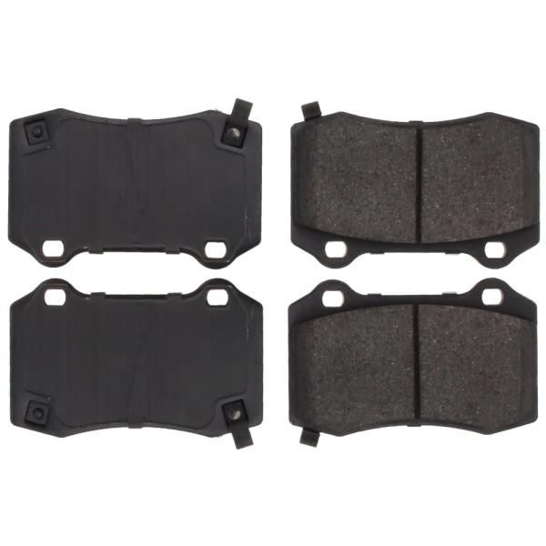 Centric Posi Quiet™ Ceramic Rear Disc Brake Pads 105.10531