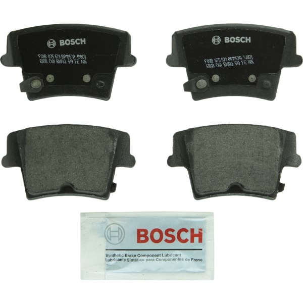 Bosch QuietCast™ Premium Organic Rear Disc Brake Pads BP1057A