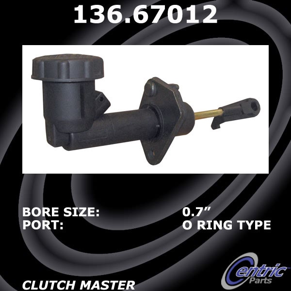 Centric Premium Clutch Master Cylinder 136.67012