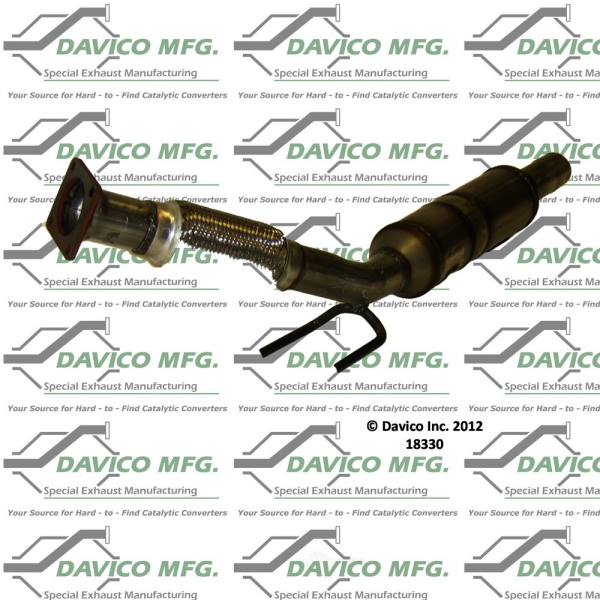 Davico Direct Fit Catalytic Converter and Pipe Assembly 18330