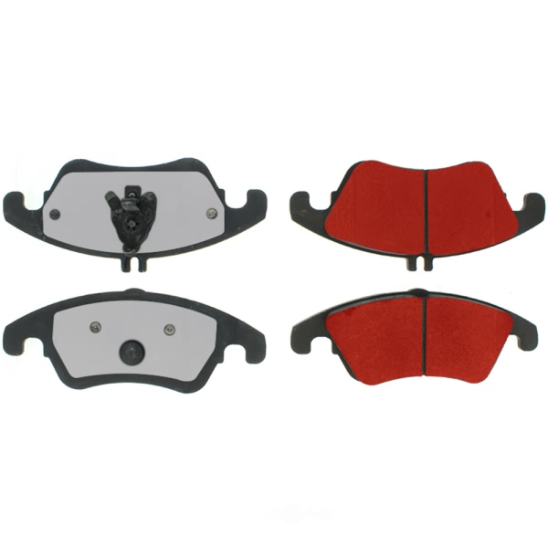 Centric Posi Quiet Pro™ Semi-Metallic Front Disc Brake Pads 500.13420