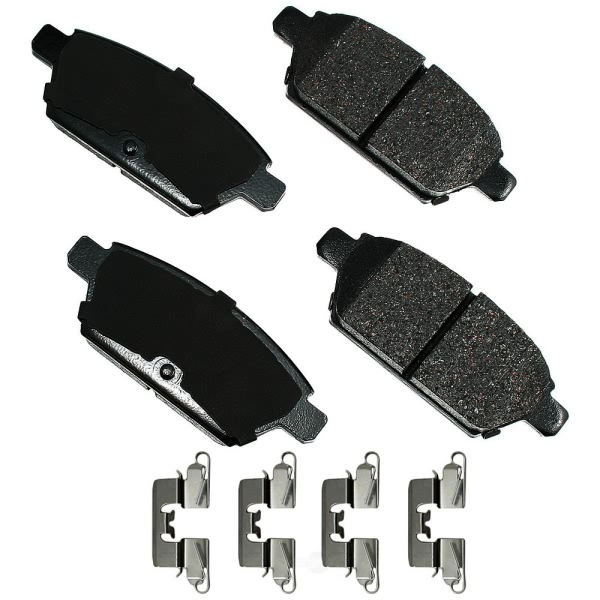 Akebono Performance™ Ultra-Premium Ceramic Rear Brake Pads ASP1161A