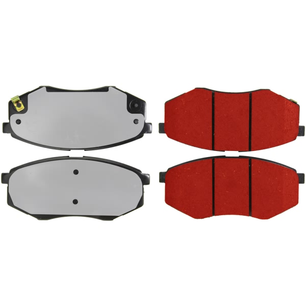 Centric Posi Quiet Pro™ Ceramic Front Disc Brake Pads 500.14470
