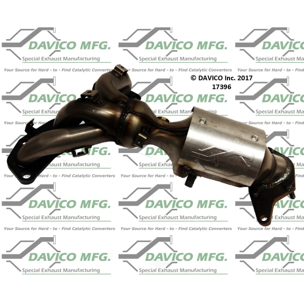 Davico Exhaust Manifold with Integrated Catalytic Converter 17396