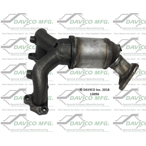 Davico Exhaust Manifold with Integrated Catalytic Converter 13096