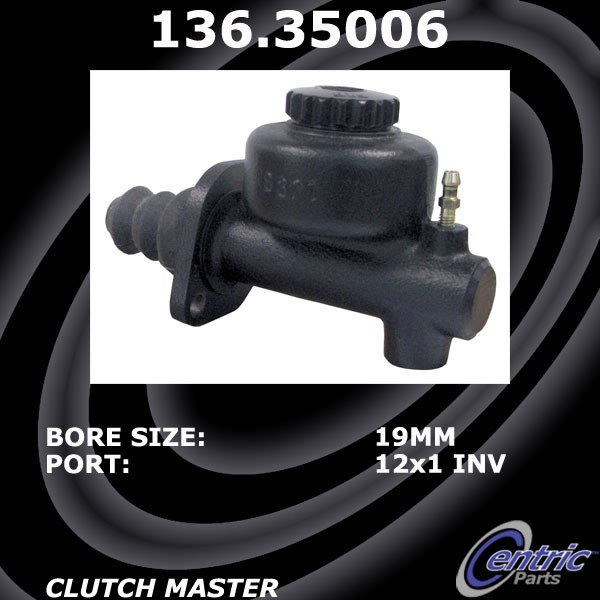 Centric Premium Clutch Master Cylinder 136.35006