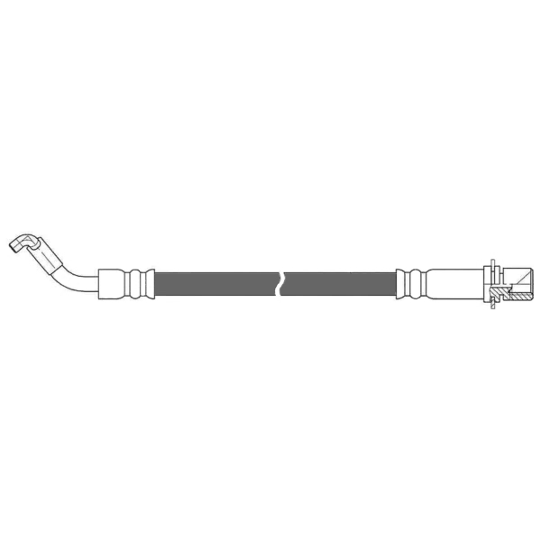 Centric Front Driver Side Brake Hose 150.44128