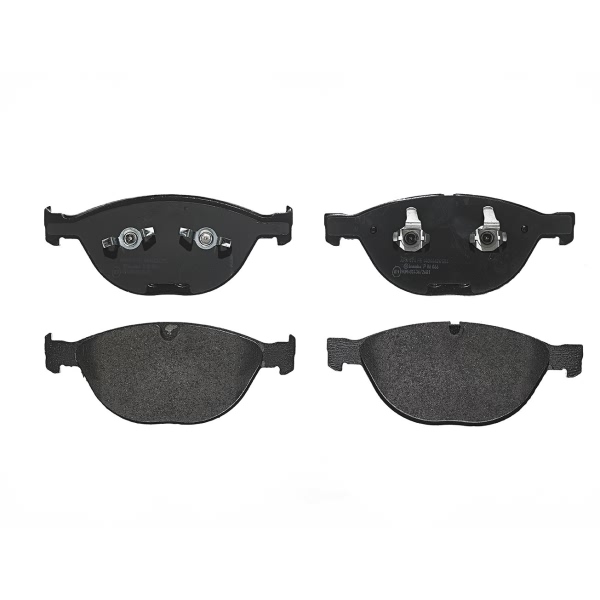 brembo Premium Low-Met OE Equivalent Front Brake Pads P06066