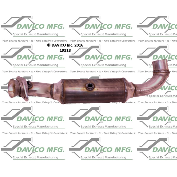 Davico Direct Fit Catalytic Converter 19318