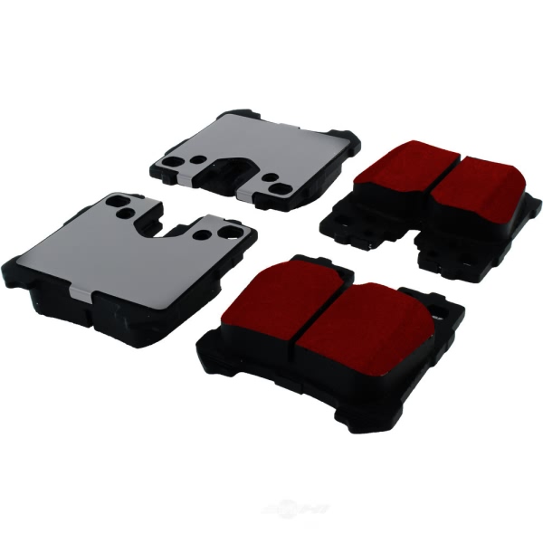 Centric Posi Quiet Pro™ Semi-Metallic Rear Disc Brake Pads 500.12830