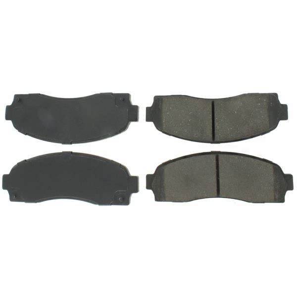 Centric Posi Quiet™ Semi-Metallic Brake Pads With Hardware 104.08330