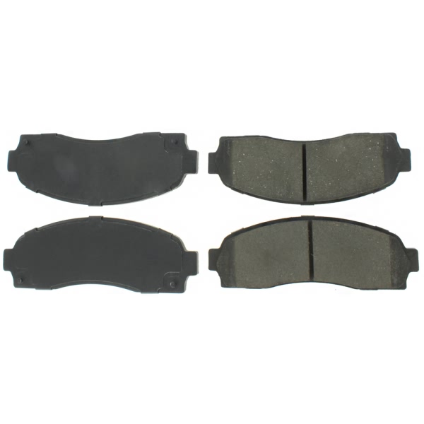 Centric Posi Quiet™ Semi-Metallic Brake Pads With Hardware 104.08330