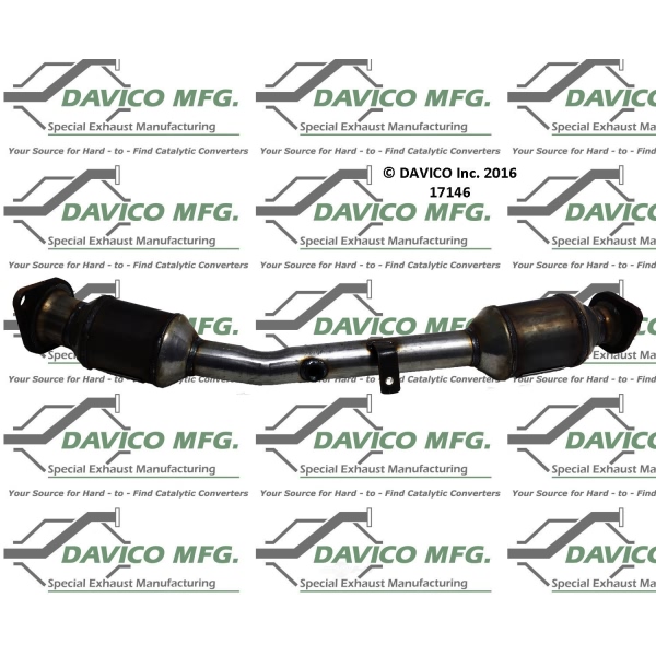 Davico Direct Fit Catalytic Converter and Pipe Assembly 17146