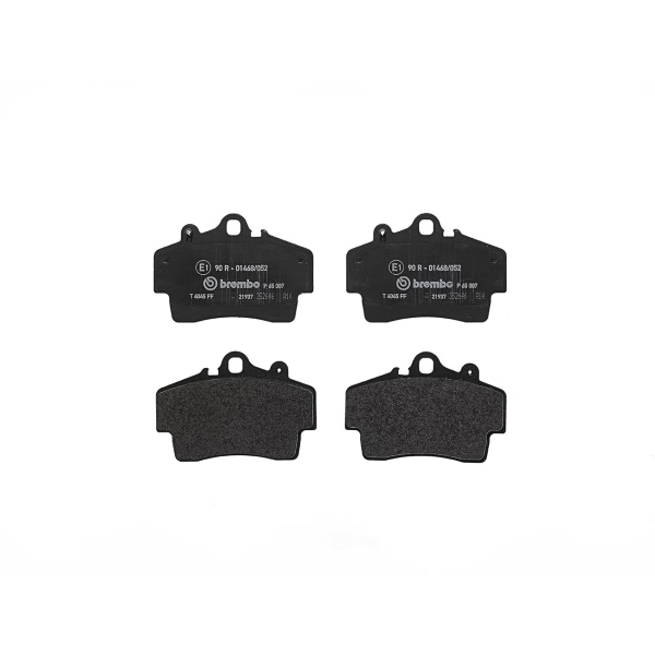 brembo Premium Low-Met OE Equivalent Front Brake Pads P65007