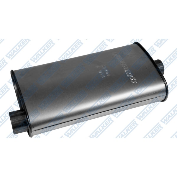 Walker Quiet Flow Stainless Steel Oval Aluminized Exhaust Muffler 21405