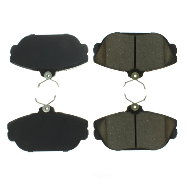 Centric Posi Quiet™ Semi-Metallic Front Disc Brake Pads 104.06010