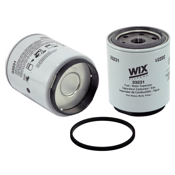 WIX WIX Spin On Fuel Water Separator w/ Open End Bottom 33231