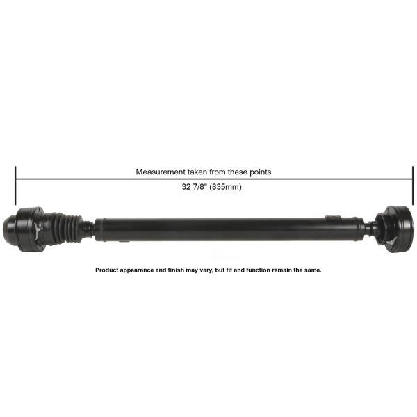 Cardone Reman Remanufactured Driveshaft/ Prop Shaft 65-9313