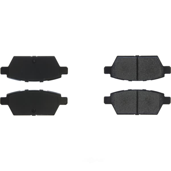Centric Posi Quiet™ Extended Wear Semi-Metallic Rear Disc Brake Pads 106.11610