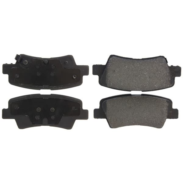 Centric Premium™ Semi-Metallic Brake Pads With Shims And Hardware 300.15440