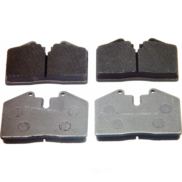 Wagner Thermoquiet Semi Metallic Rear Disc Brake Pads MX345