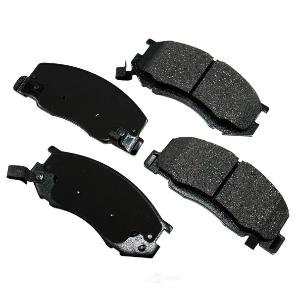 Akebono Pro-ACT™ Ultra-Premium Ceramic Front Disc Brake Pads ACT716