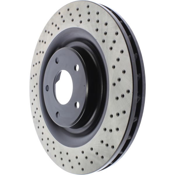 Centric SportStop Drilled 1-Piece Front Brake Rotor 128.62102