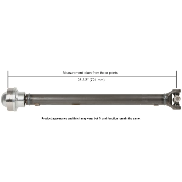 Cardone Reman Remanufactured Driveshaft/ Prop Shaft 65-9294