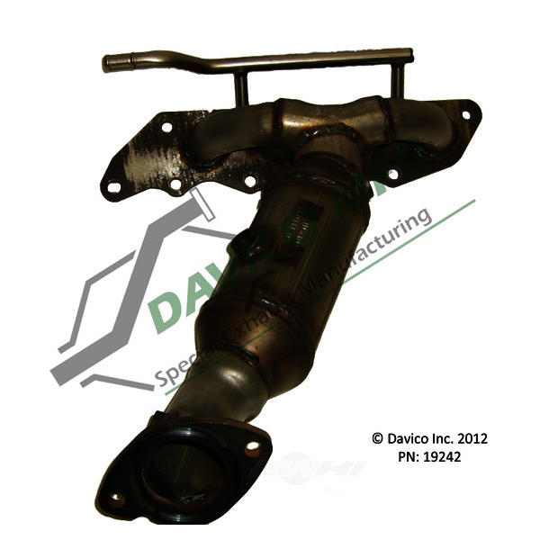 Davico Exhaust Manifold with Integrated Catalytic Converter 19242