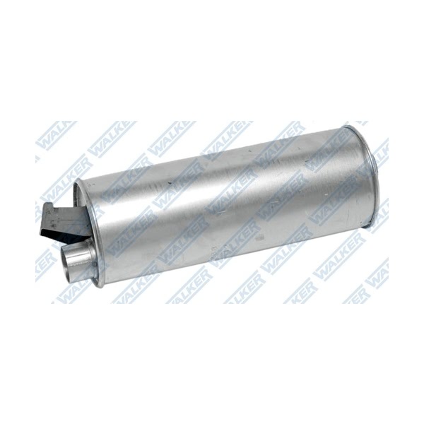 Walker Soundfx Steel Round Direct Fit Aluminized Exhaust Muffler 18288